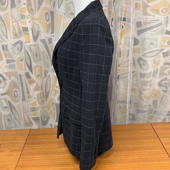 Giorgio Armani Black Checkered Blazer - Picture 7 of 14